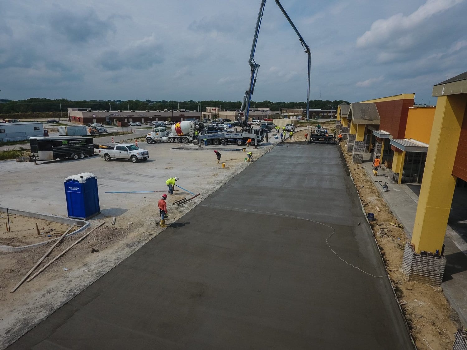 Commercial Concrete Flatwork Omaha NE